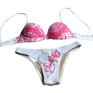 Recco brazilian bikini Angel White & Pink